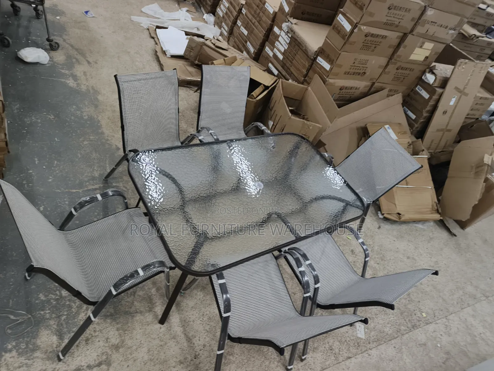 Outdoor Table With 6 Chairs (Xxz-5131-5131)