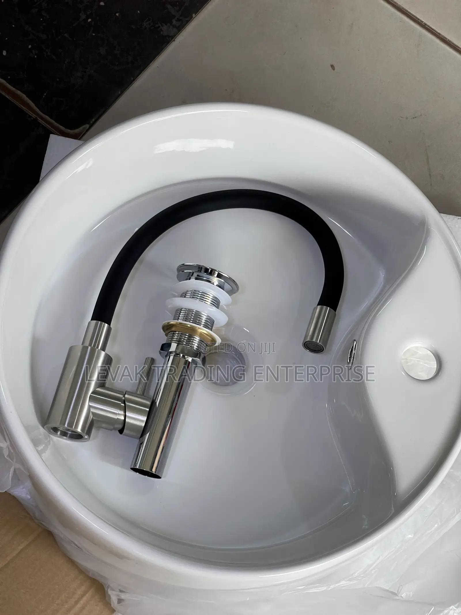 Pedicure Basin - Gold Sink - Pedicure Basin / Sink