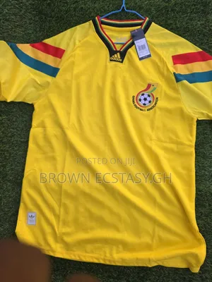 Ghana Retro Jersey (Swipe for More)