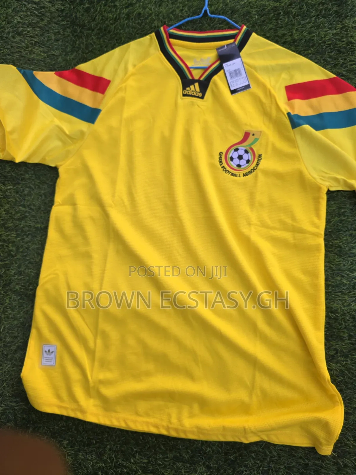 Ghana Retro Jersey (Swipe for More)