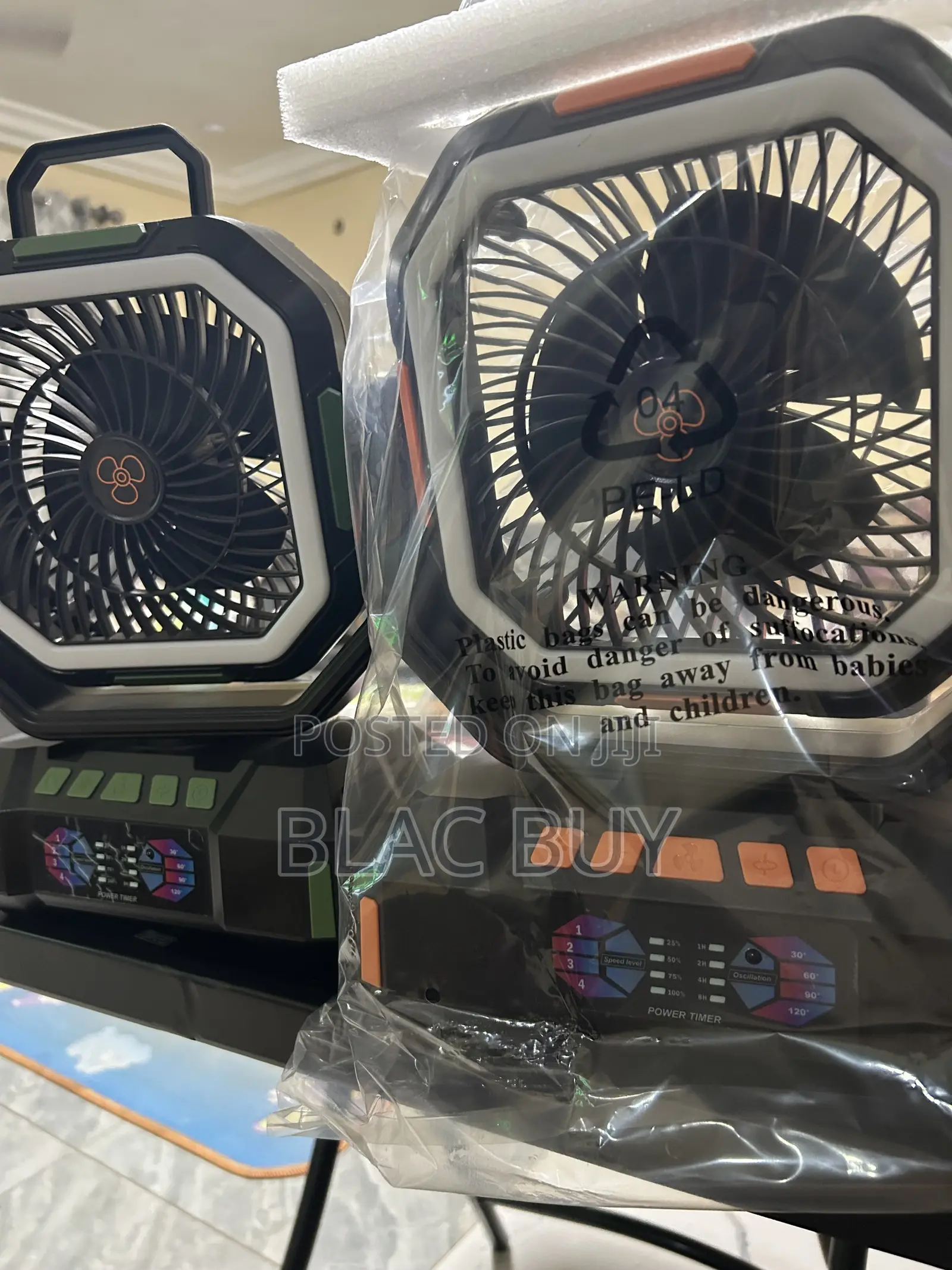 40,000mah Rechargeable Fan for Both Indoor and Outdoor
