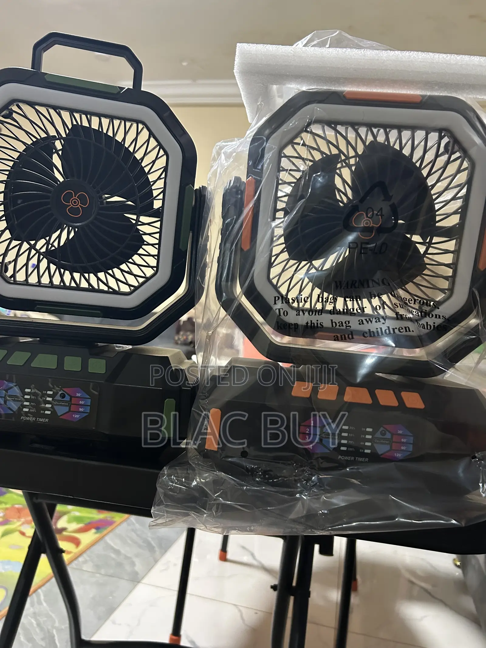 40,000mah Rechargeable Fan for Both Indoor and Outdoor