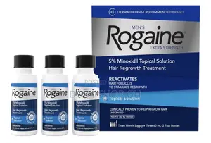 Original Rogaine Minoxidil Solution for Men - One Month Supply
