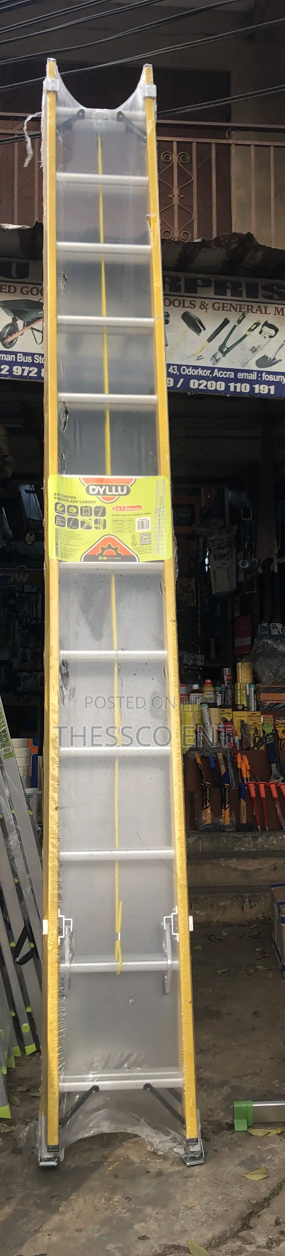 2x12 Fiberglass Ladder Dyllu