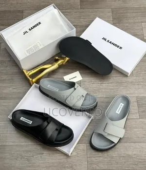 Jil Sander Leather Sandals