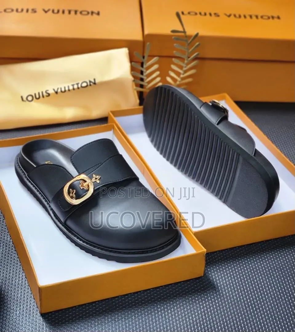 Louis Vuitton Men's Monogram Mules/Half Shoes