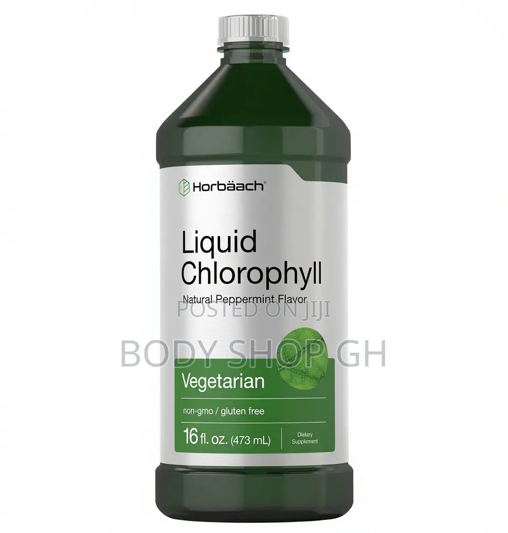 Chlorophyll Liquid Drops | 100mg | Natural Peppermint Flavor