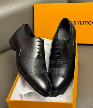 Louis Vuitton Leather Derby Shoes