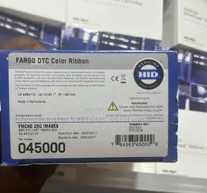 Fargo Dtc1000 Color Ribbon Ymcko Cartridge Printer Cartridge 045000