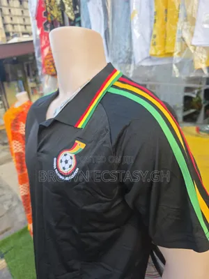 Ghana Black Stars Lacoste Jersey