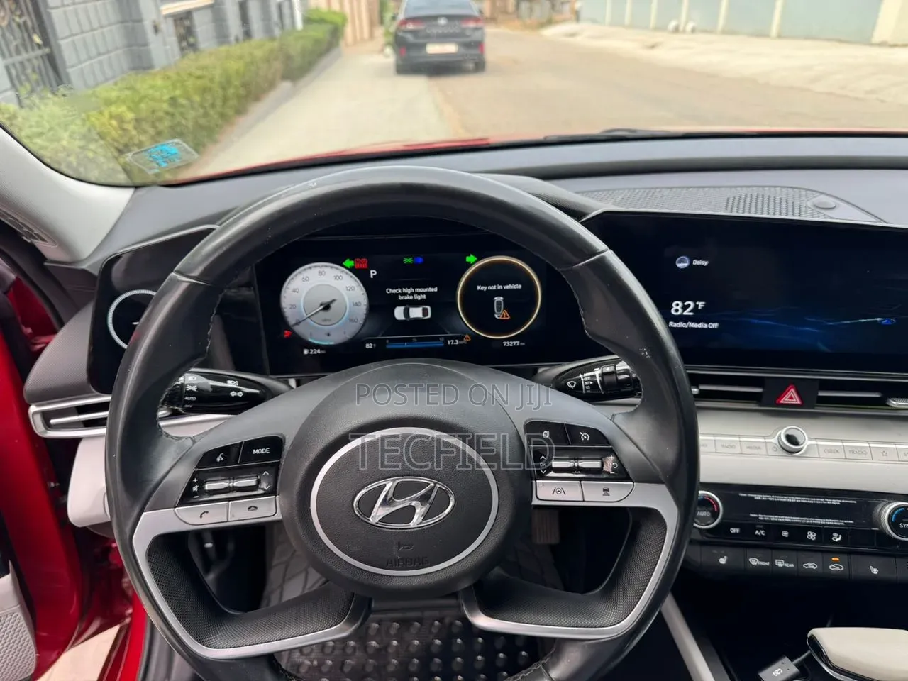 Hyundai Elantra Limited 2021 Red