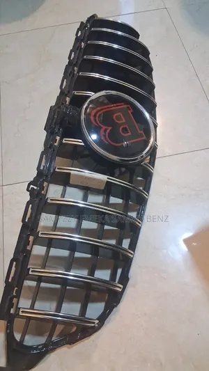 Panamericana-Style Grille Features a Red Brabus Fits 2019 C300
