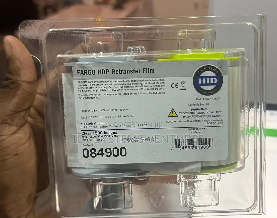 Hdp 6600 Retransfer Film