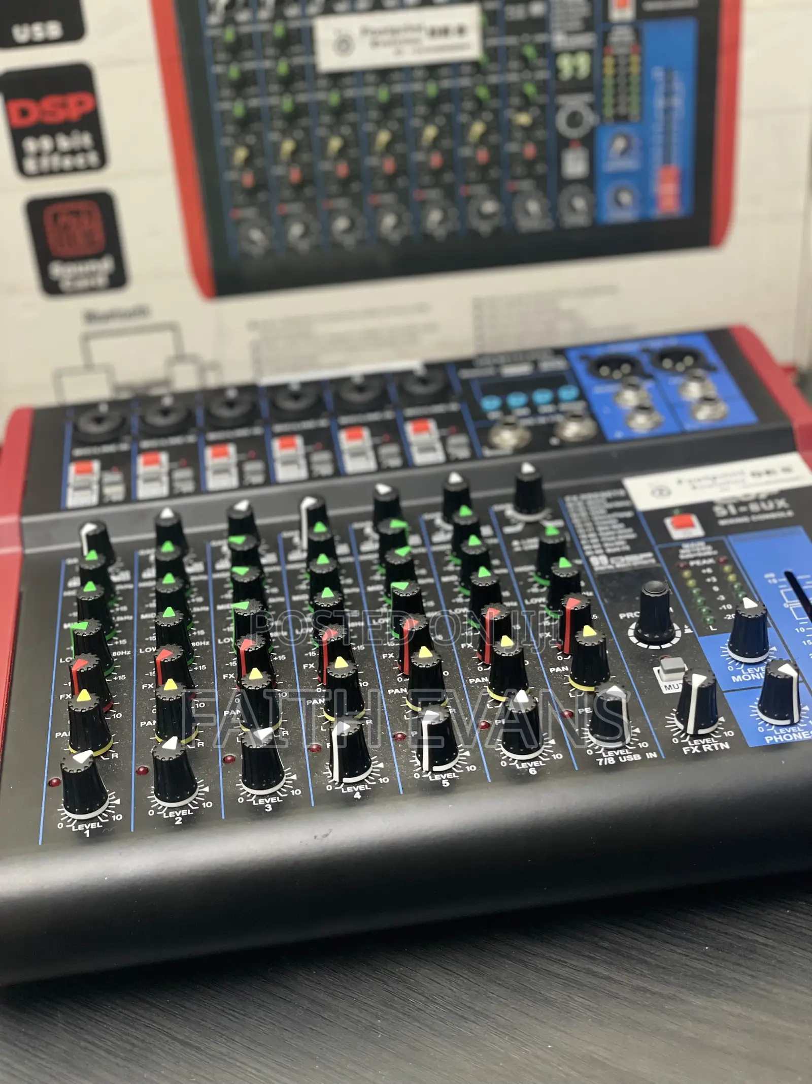 Professional Sound Mixer With Built-in Sound Card Available for Rental