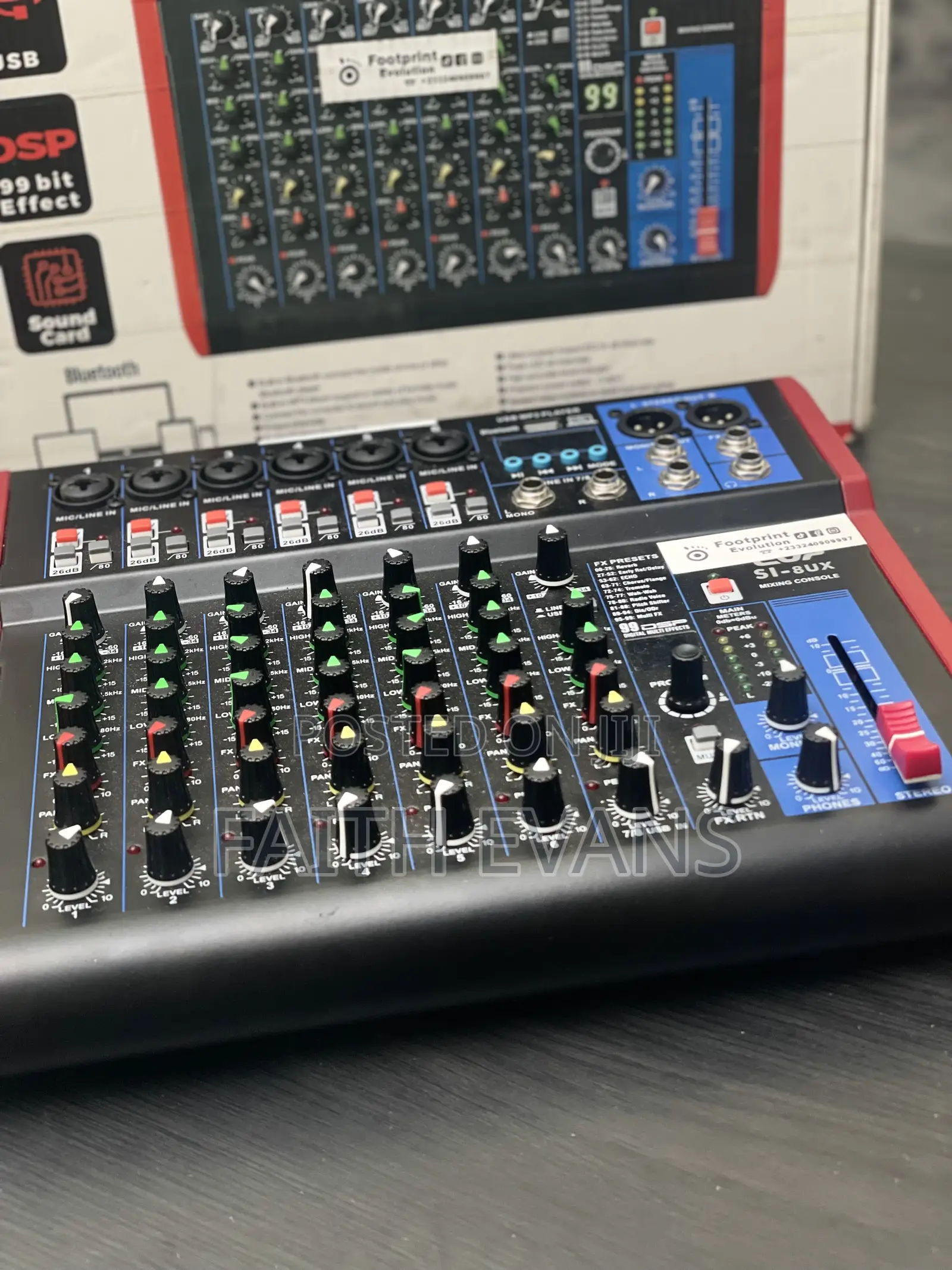 Professional Sound Mixer With Built-in Sound Card Available for Rental