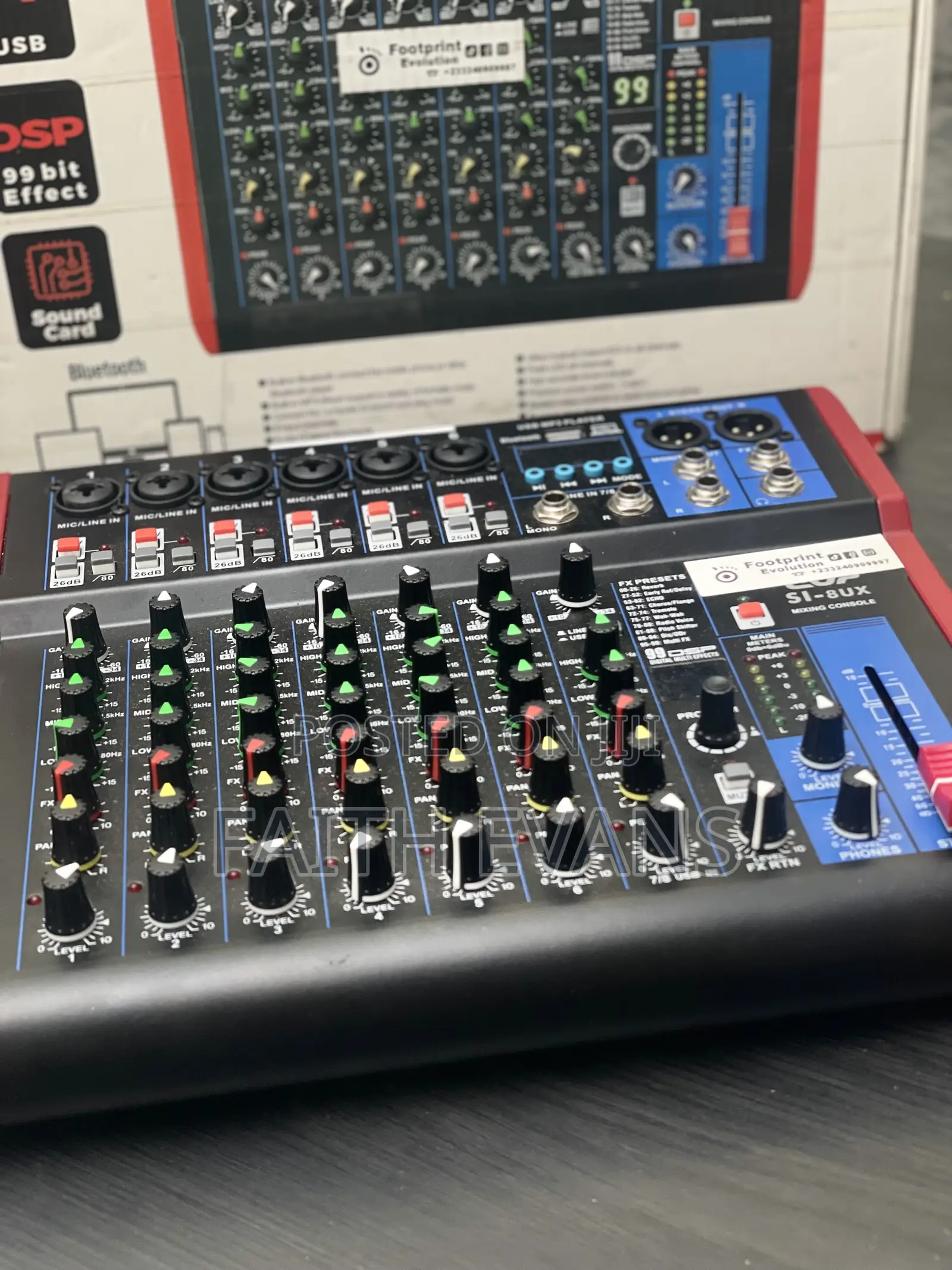 Professional Sound Mixer With Built-in Sound Card Available for Rental