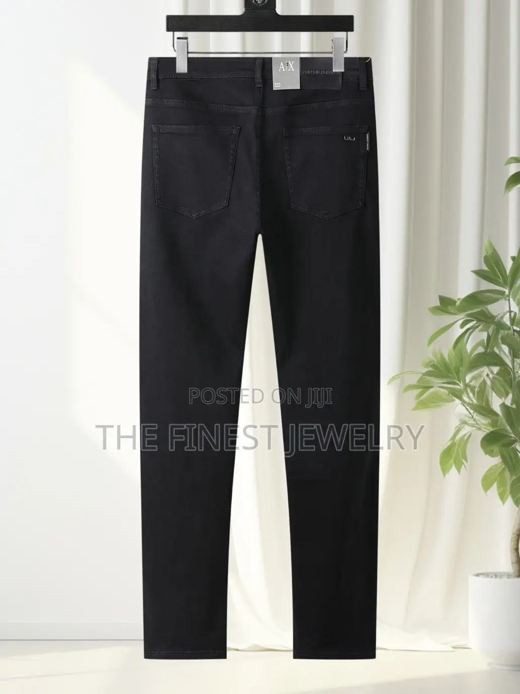 Armani Men’S Black Pants