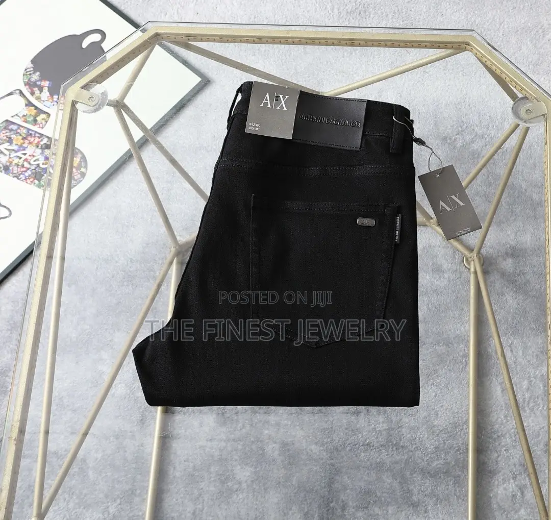Armani Men’S Black Pants