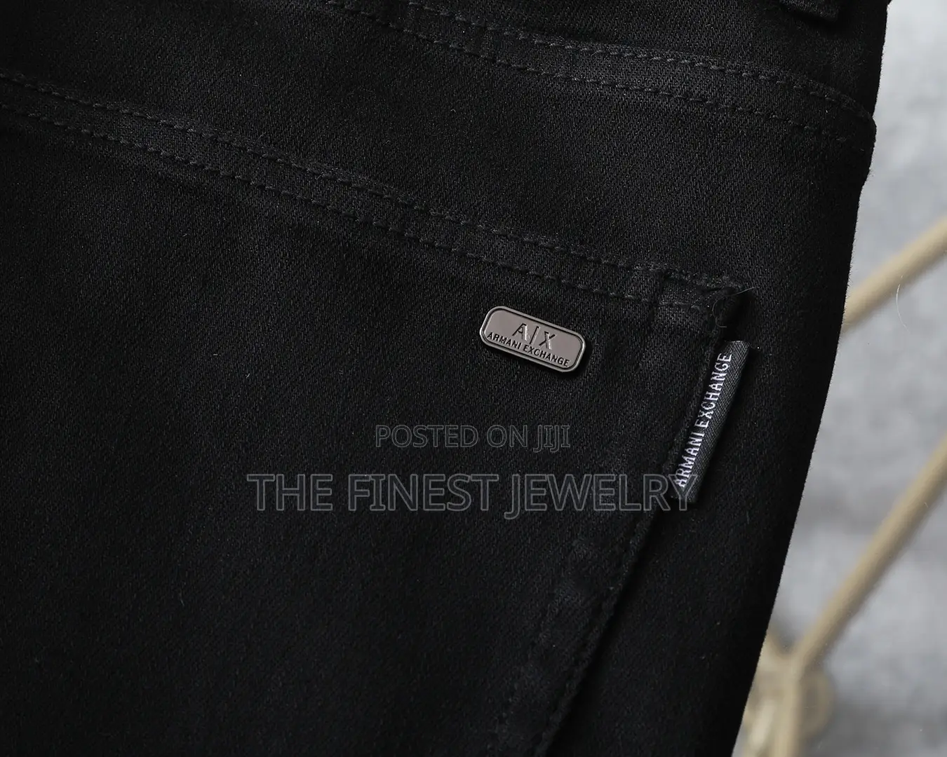 Armani Men’S Black Pants