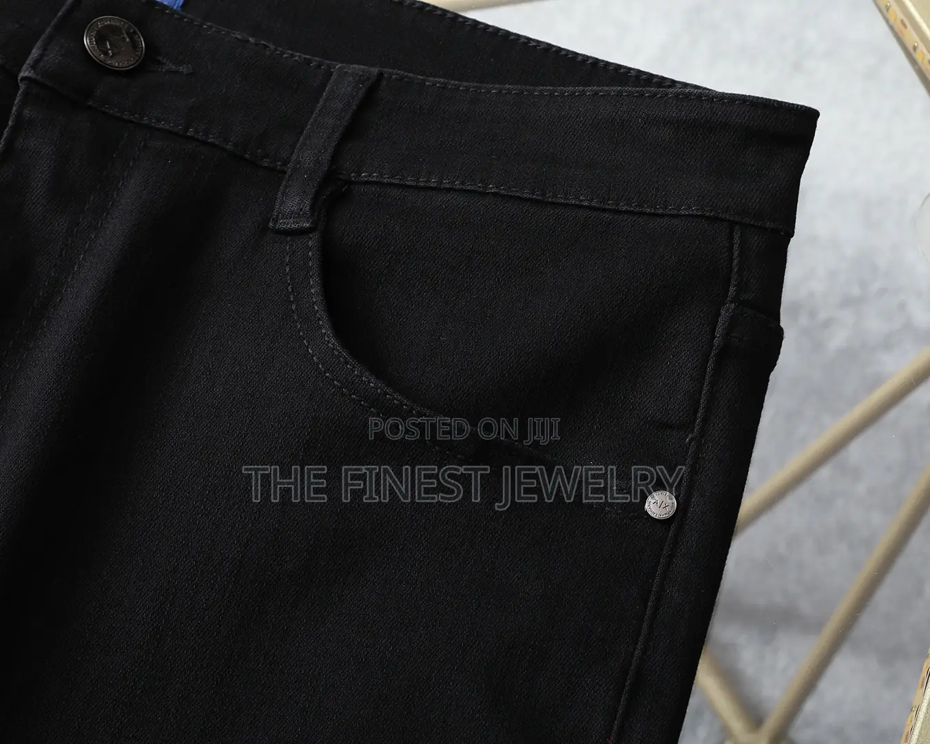 Armani Men’S Black Pants