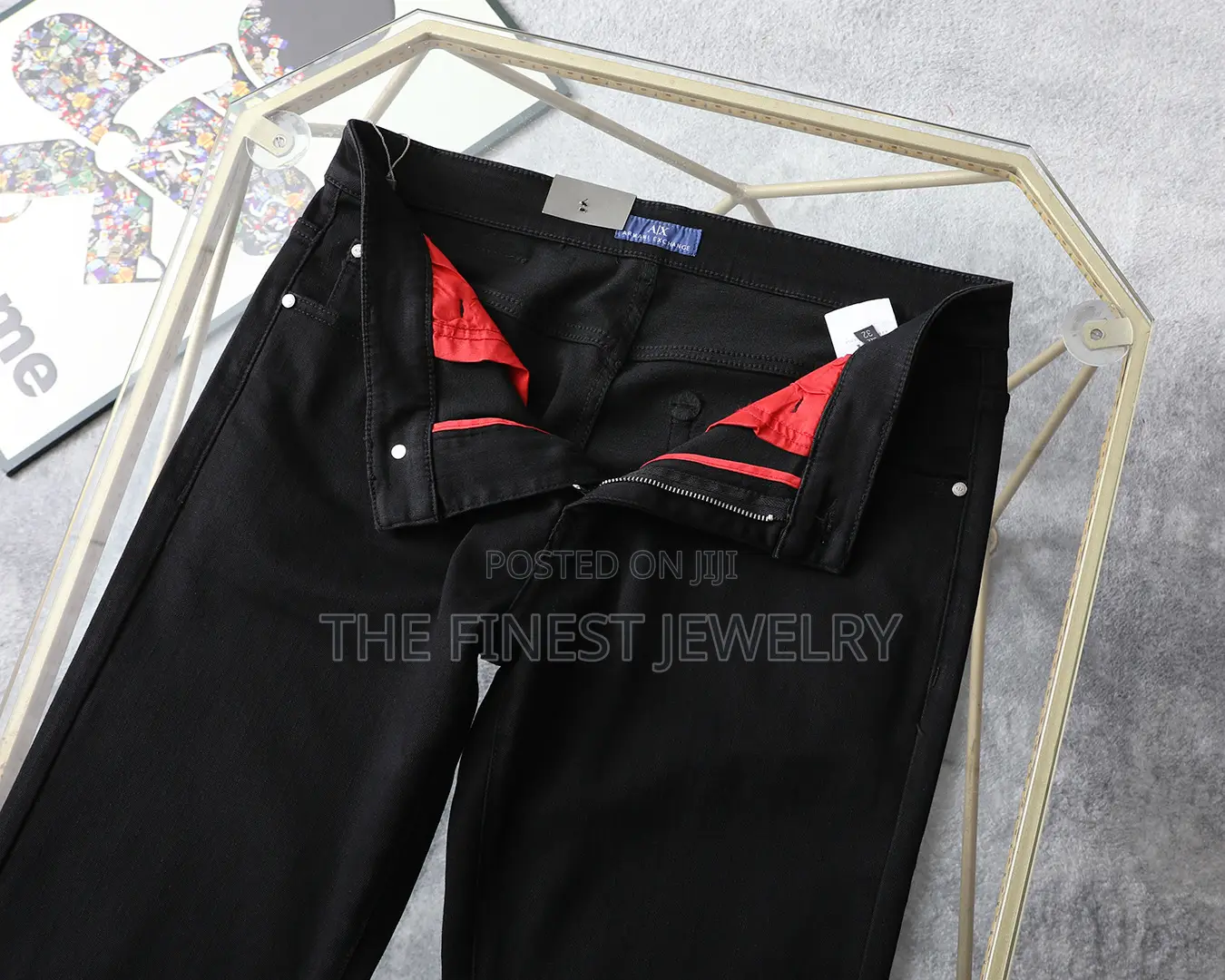 Armani Men’S Black Pants
