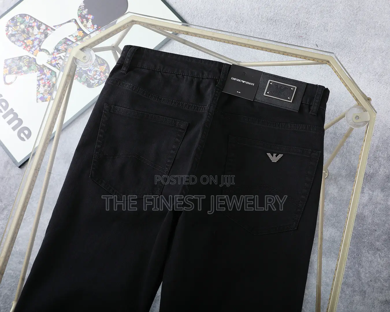 Armani Black Jeans