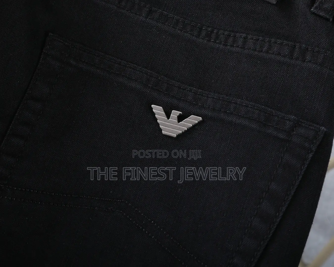 Armani Black Jeans
