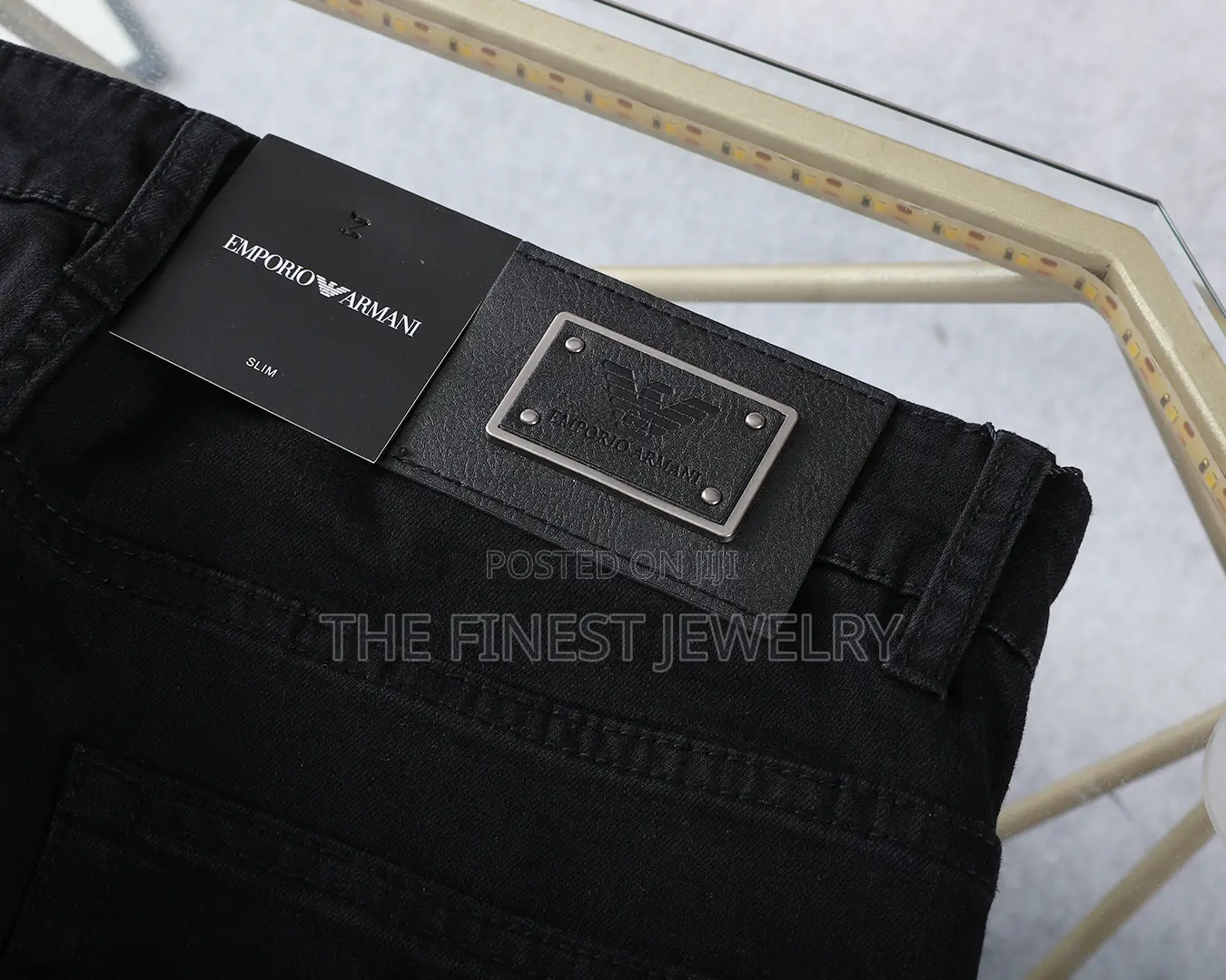 Armani Black Jeans