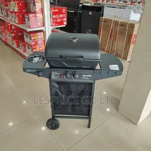 Stylishly Designed 2 Burner Gas Black Barbecue Grill From Decakila