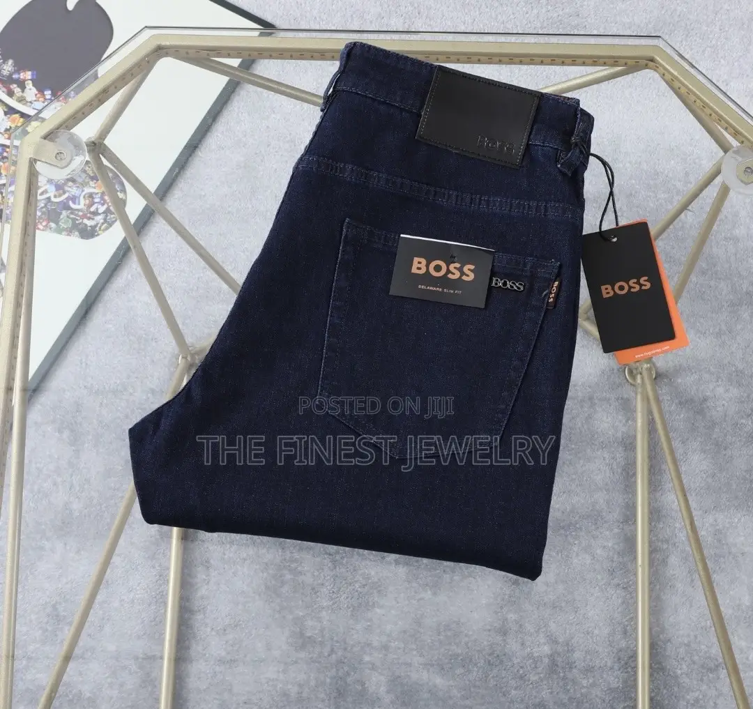 Hugo Boss Blue Mens Jeans