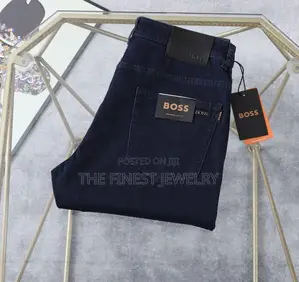 Hugo Boss Blue Mens Jeans