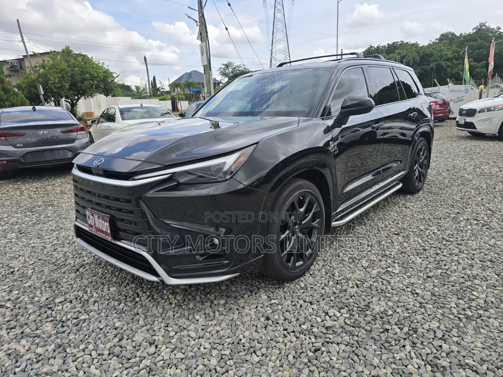 Lexus TX 2024 Black