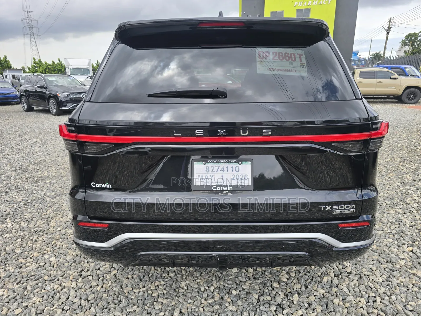 Lexus TX 2024 Black