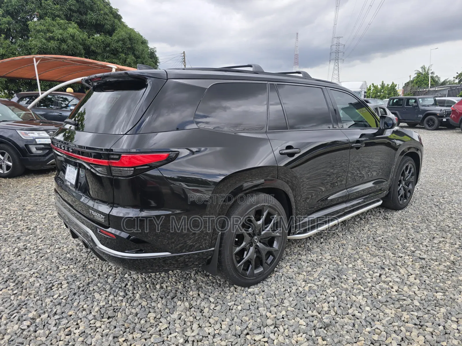 Lexus TX 2024 Black