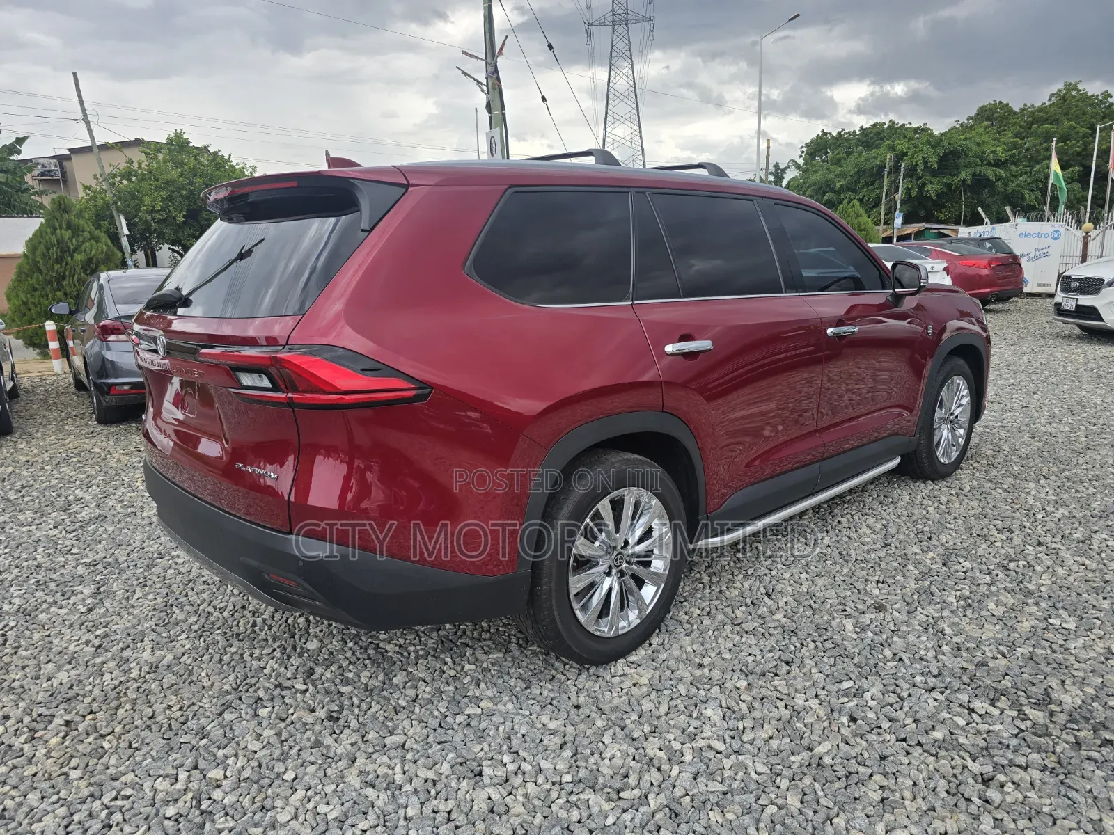 Toyota Grand Highlander 2024 Red