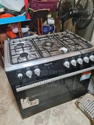 Ferre 5 Burner Gas Cooker and Oven