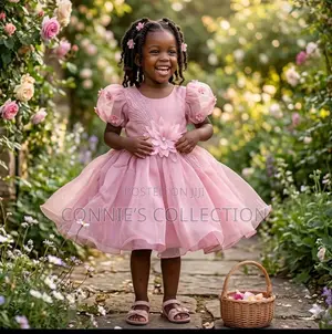 Flower Straight Dress for Kids(6months-5years)