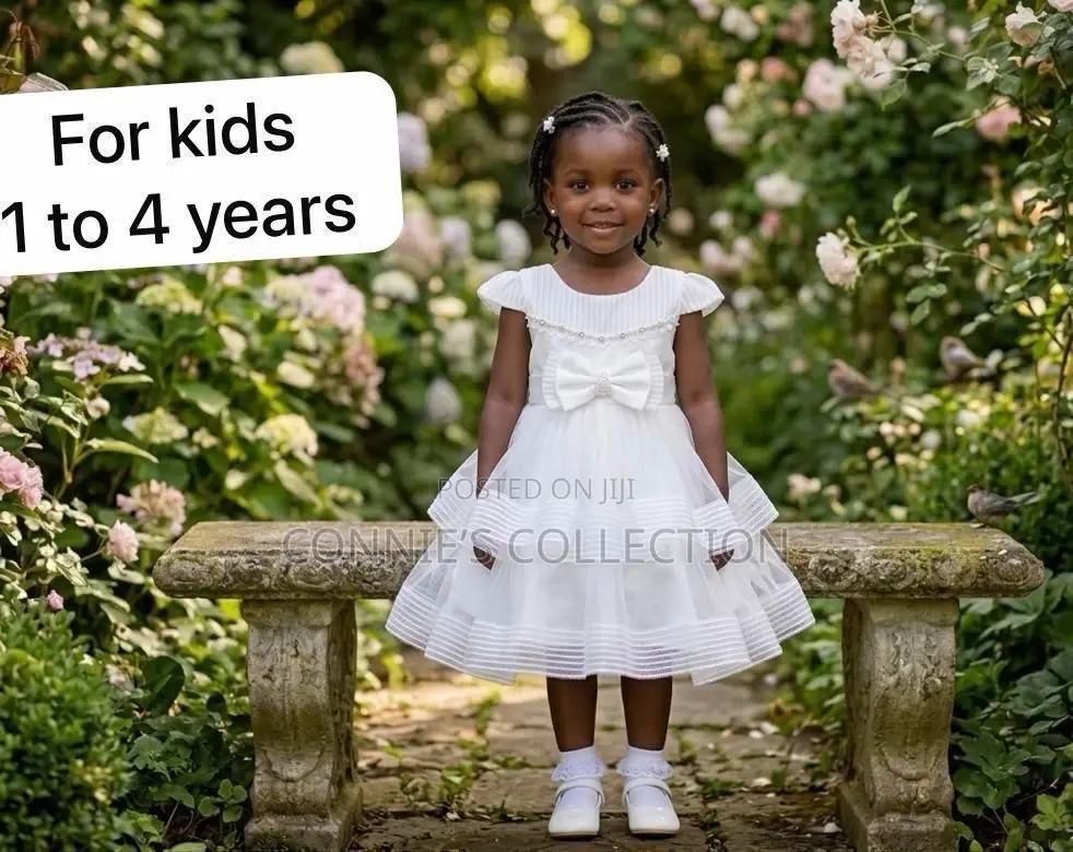 Flower Straight Dress for Kids(6months-5years)