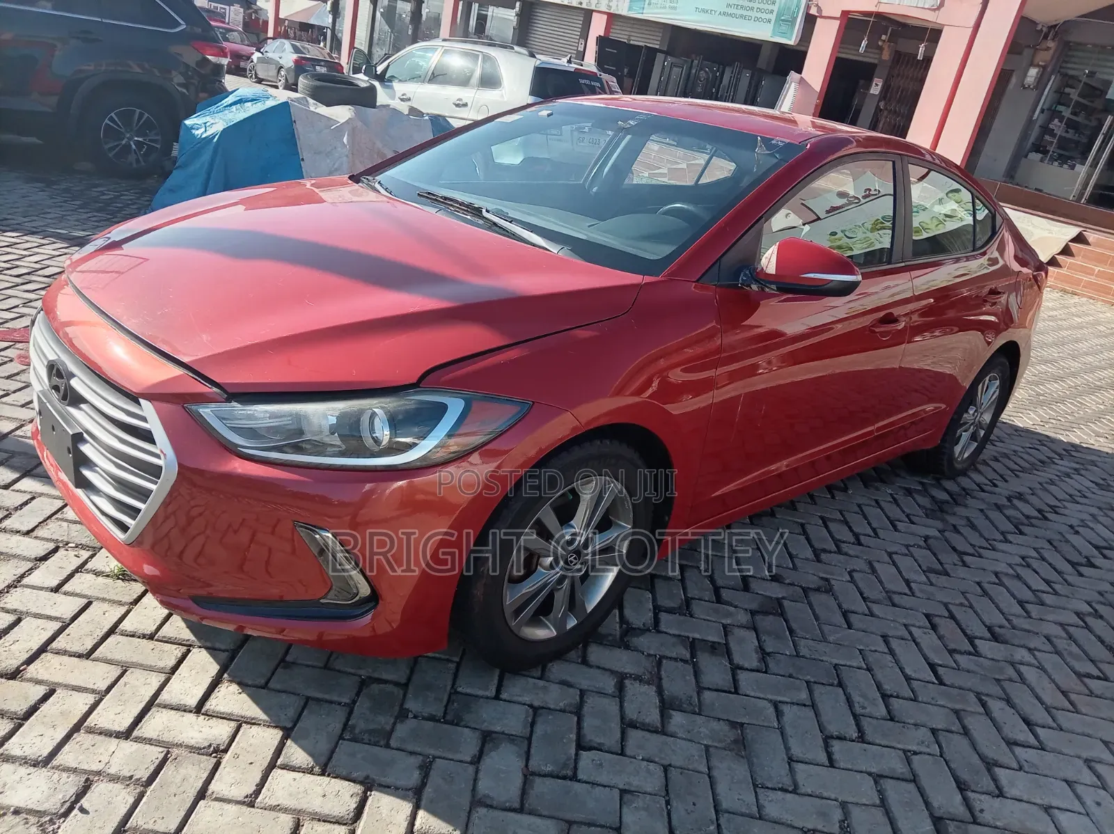 Hyundai Elantra 2017 Red