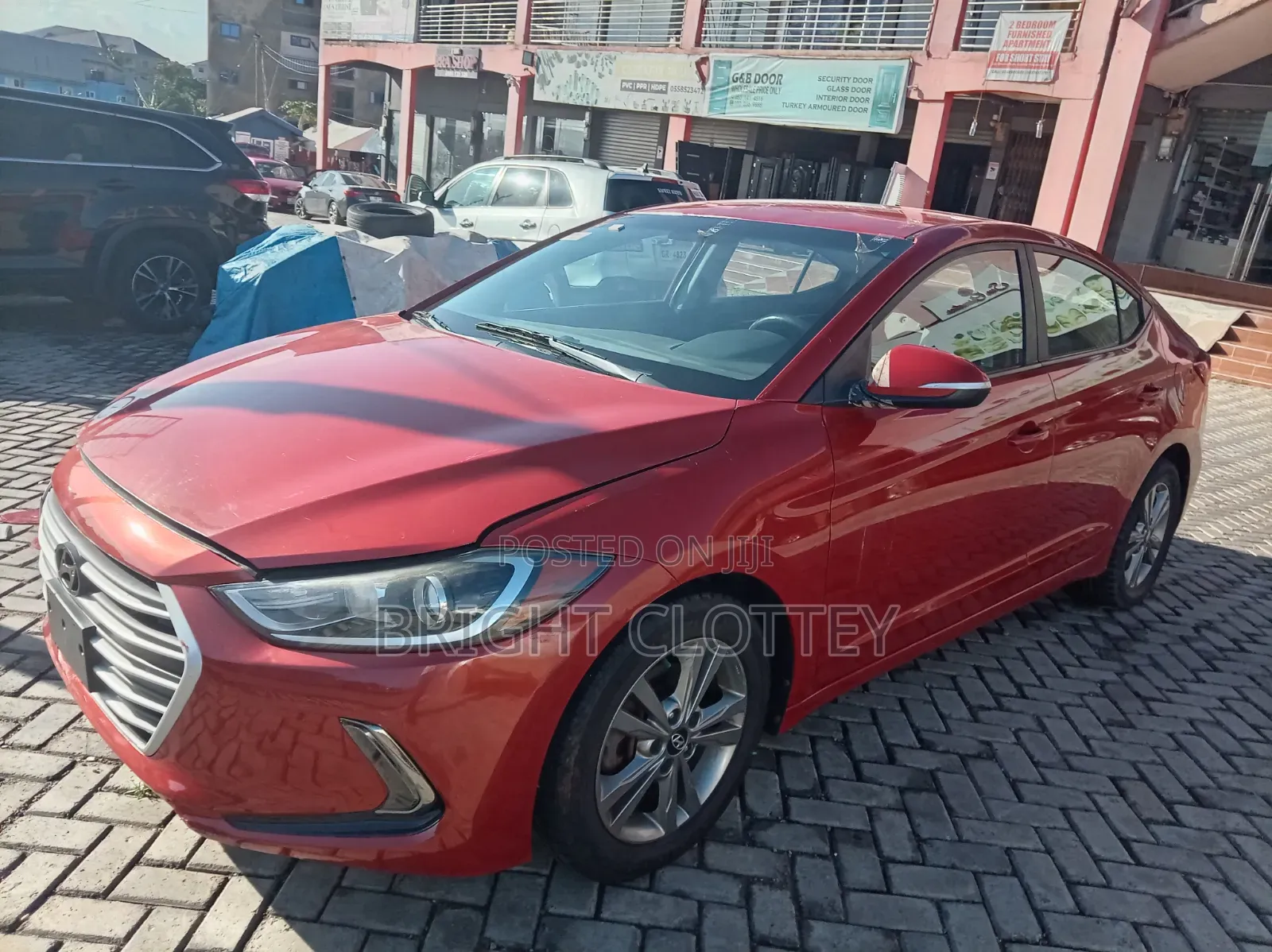 Hyundai Elantra 2017 Red