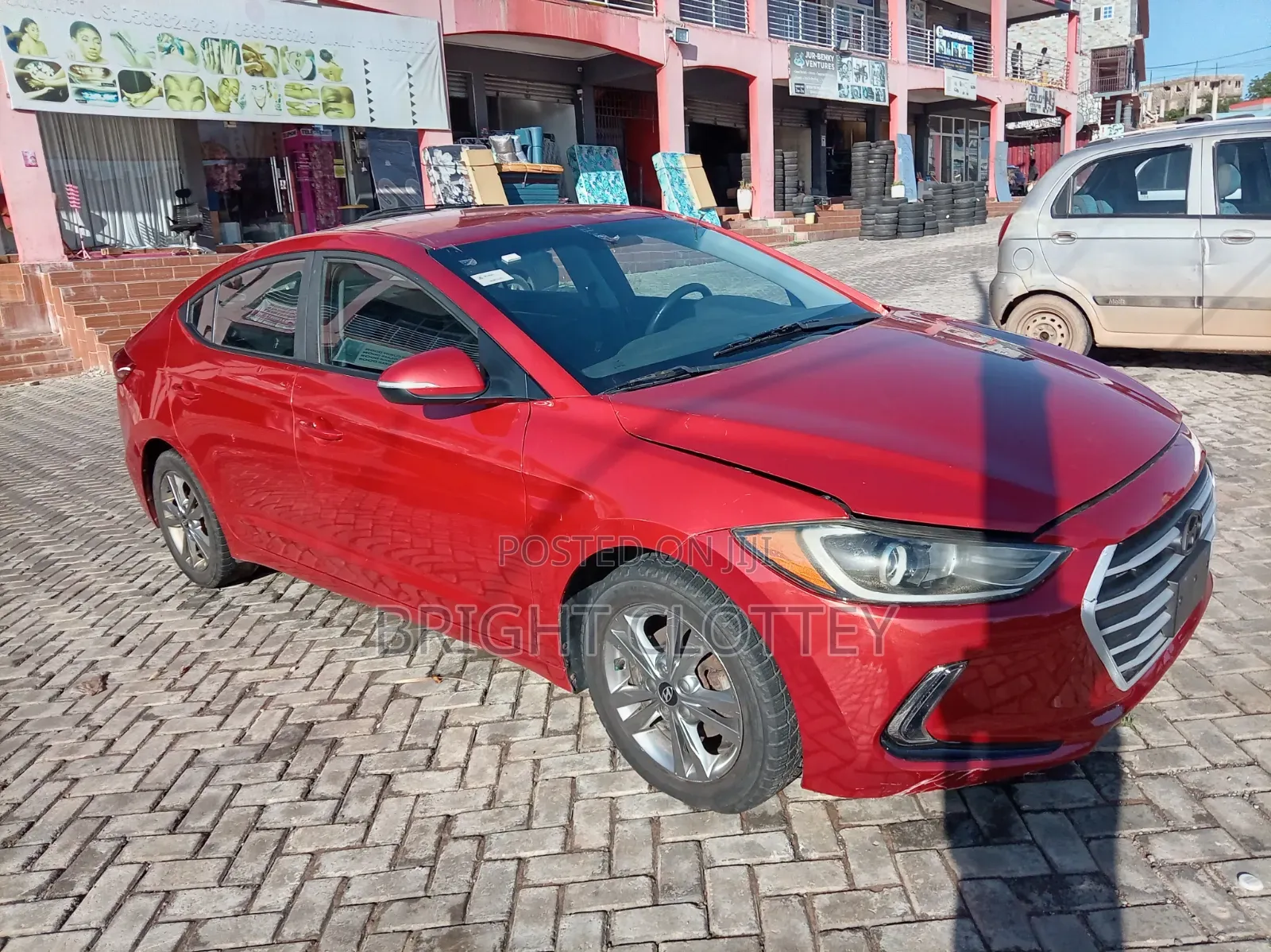 Hyundai Elantra 2017 Red