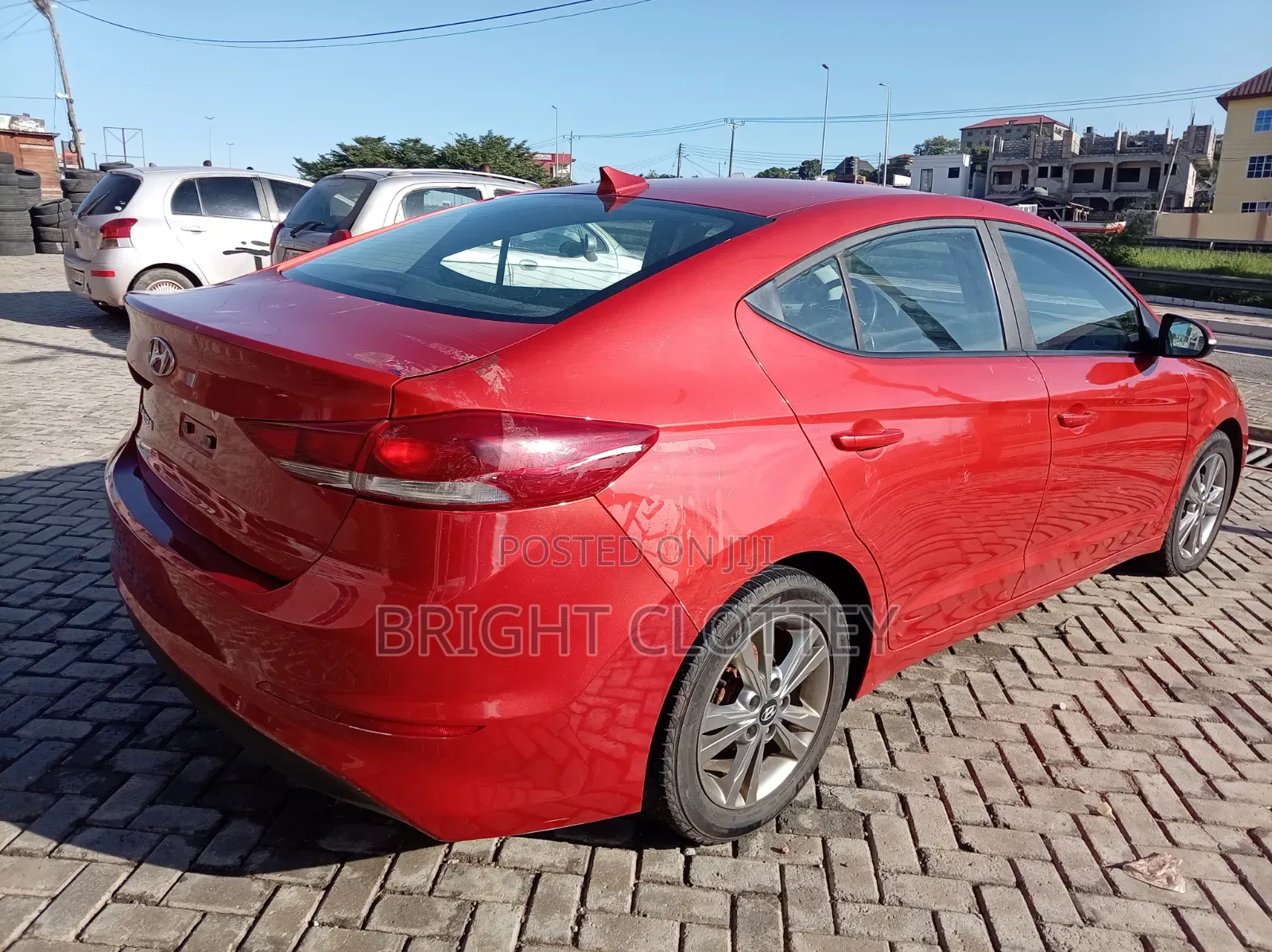 Hyundai Elantra 2017 Red