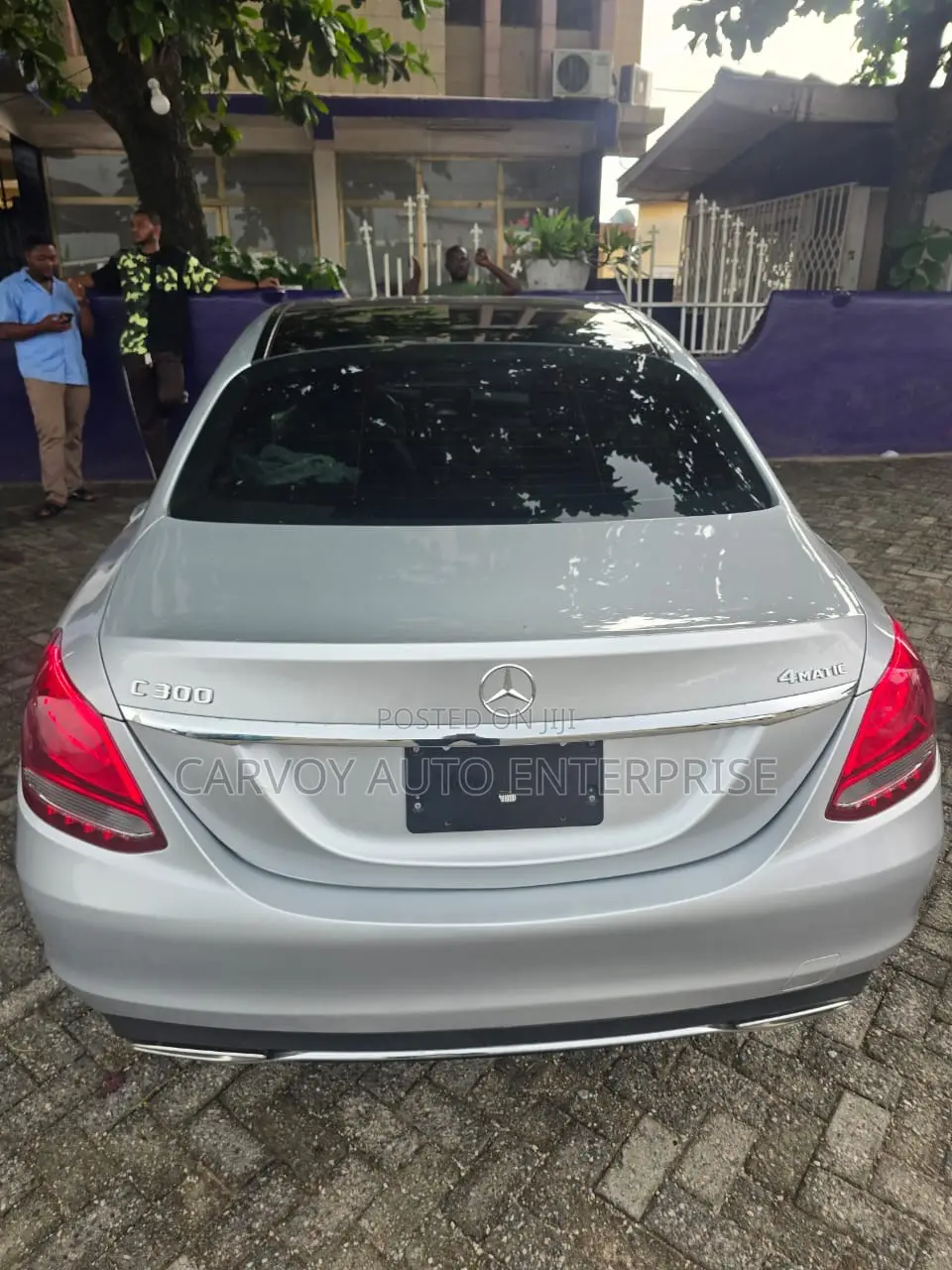 Mercedes-Benz C300 Base 4Matic Sedan AWD (2.0L 4cyl 7A) 2017 Silver
