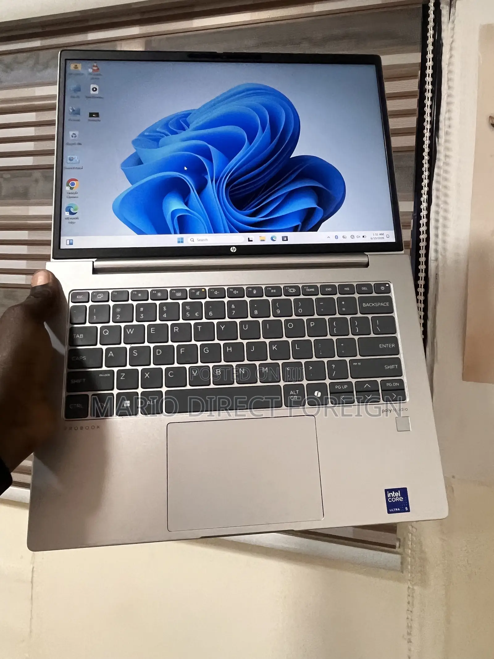 New Laptop HP ProBook 440 G10 16GB Intel Core Ultra 5 SSD 512GB