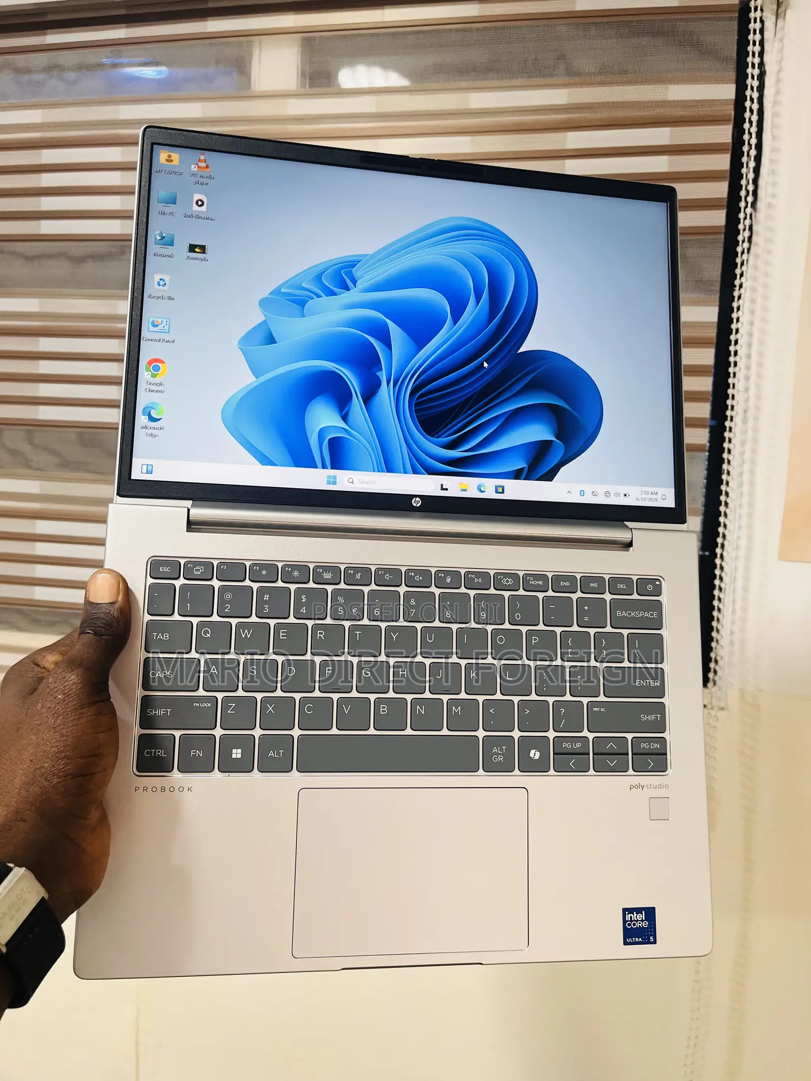 New Laptop HP ProBook 440 G10 16GB Intel Core Ultra 5 SSD 512GB