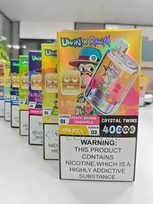 4000 Puffs Vape With 2 Different Flavors
