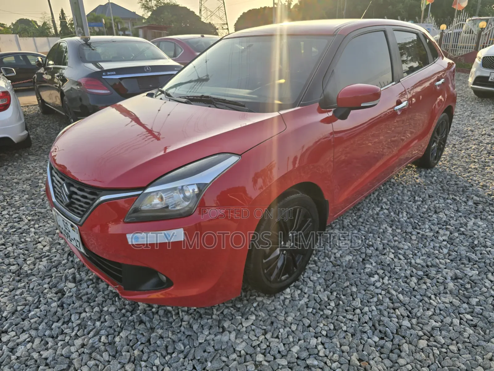 Suzuki Baleno 2017 Red