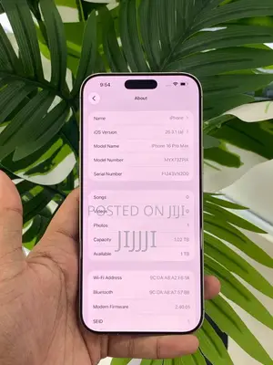 Apple iPhone 16 Pro Max 1 TB Silver
