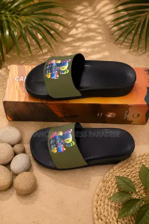 High-Quality Leather Flat Sandals - Men/Women