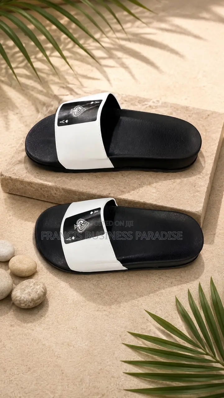 High-Quality Leather Flat Sandals - Men/Women